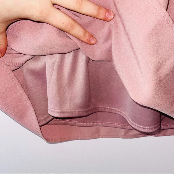 Altar’d State NWT Rosewood Blush Pink Bell Sleeve Shift Mini Dress Small Women’s - Picture 6 of 12